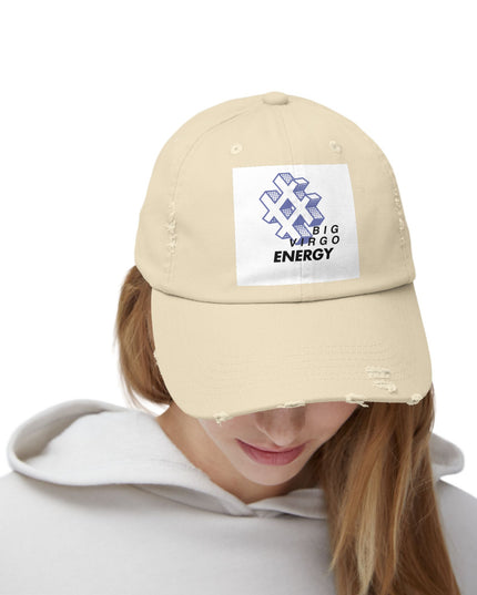 Big Virgo Energy Distressed Cap