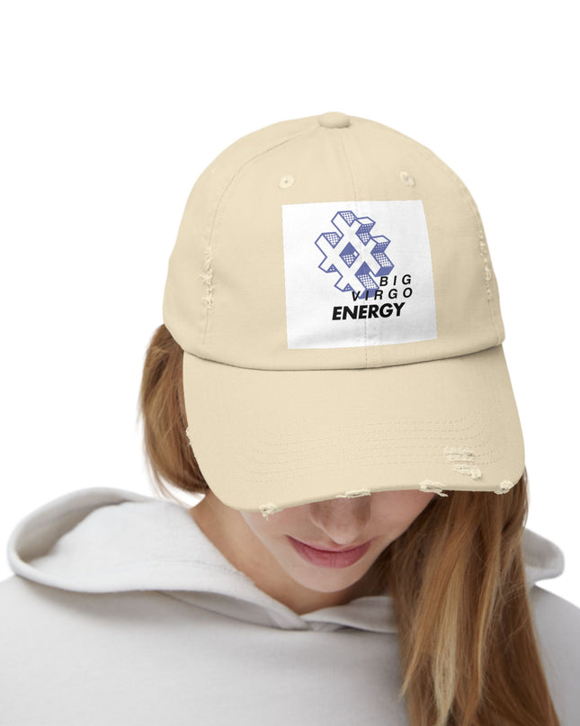 Big Virgo Energy Distressed Cap
