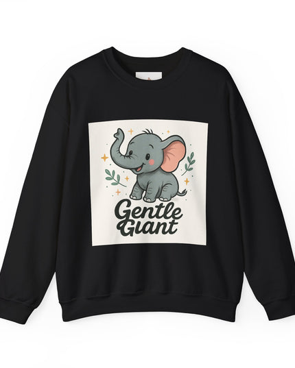 Gentle Giant Elephant Unisex Crewneck Sweatshirt
