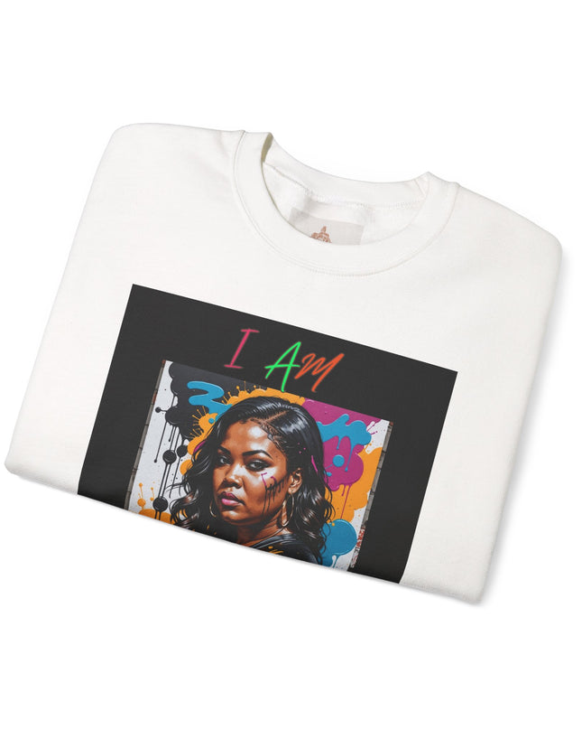 I Am Enough Artwork Crewneck Sweatshirt