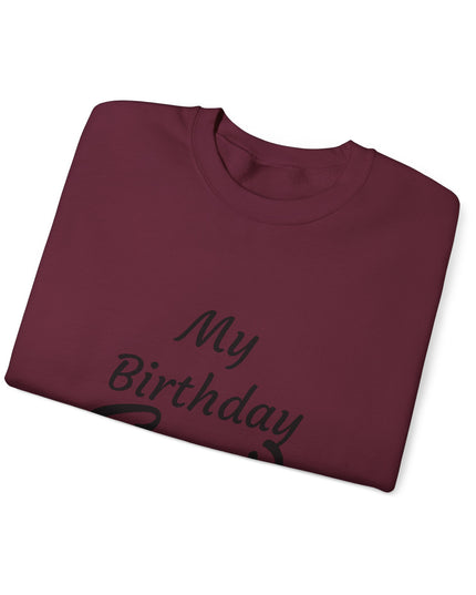 Birthday Crew Sweatshirt