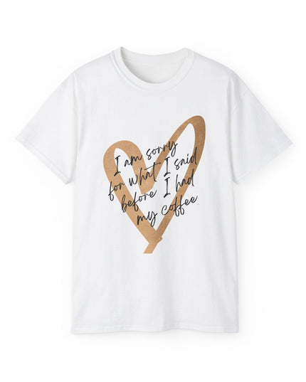 Coffee Attitudes Tee