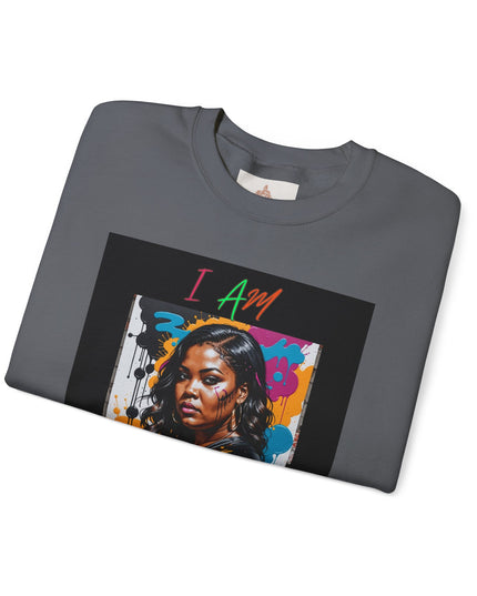 I Am Enough Artwork Crewneck Sweatshirt