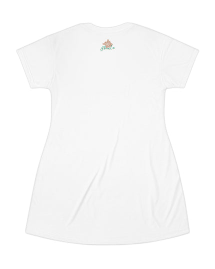 You Are Enough Inspirational T-Shirt Dress - Comfortable & Stylish