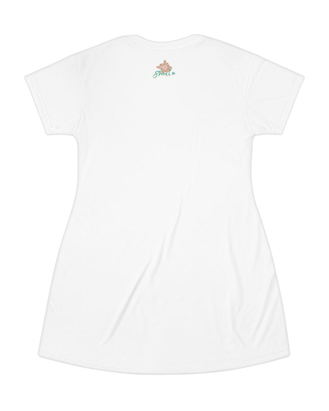 You Are Enough Inspirational T-Shirt Dress - Comfortable & Stylish