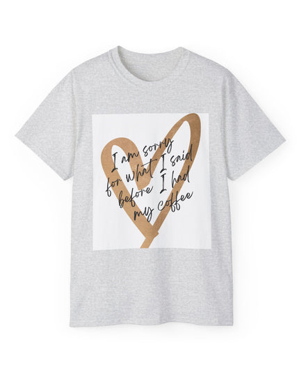 Coffee Attitudes Tee