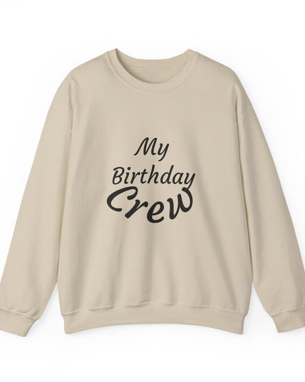 Birthday Crew Sweatshirt