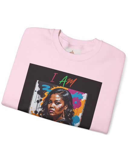 I Am Enough Artwork Crewneck Sweatshirt