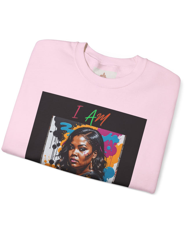 I Am Enough Artwork Crewneck Sweatshirt