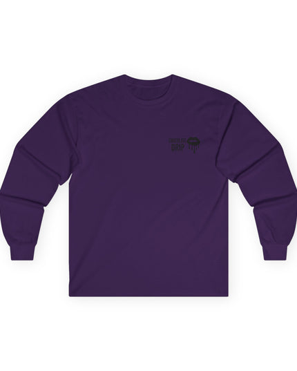 'Chocolate Drip' Lip Long Sleeve Tee