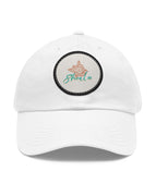 White / Black patch / Circle / One size