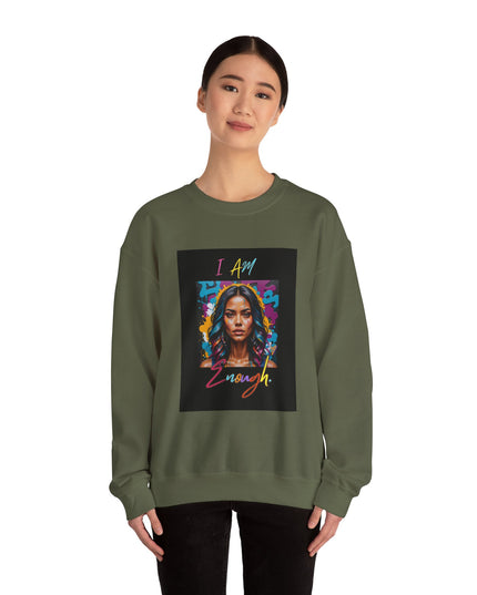 "Mi hermosa reina" 'I Am Enough' Sweatshirt