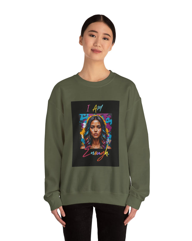 "Mi hermosa reina" 'I Am Enough' Sweatshirt