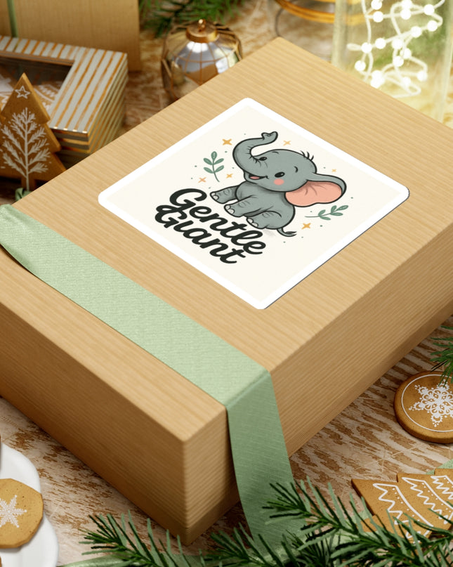 Gentle Giant Elephant Stickers