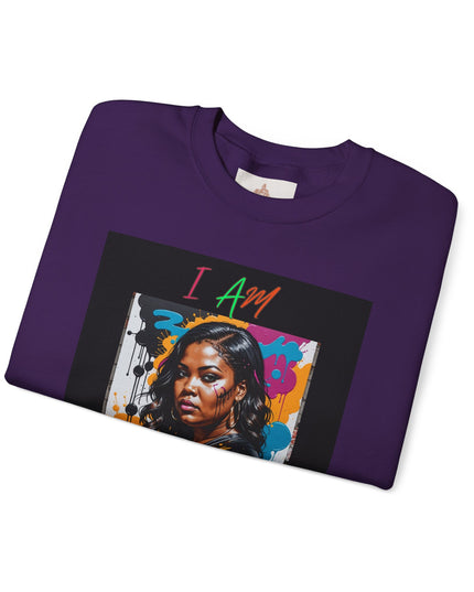 I Am Enough Artwork Crewneck Sweatshirt