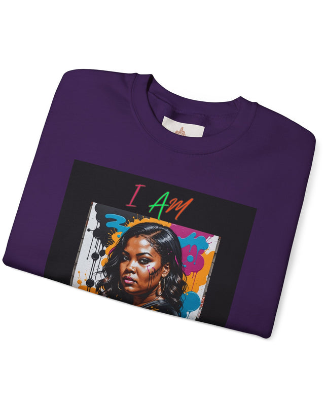 I Am Enough Artwork Crewneck Sweatshirt