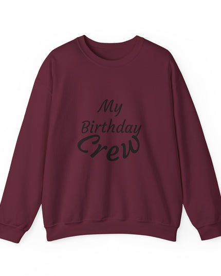 Birthday Crew Sweatshirt