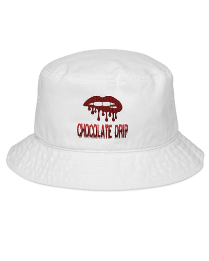 Chocolate Drip  Bucket Hat