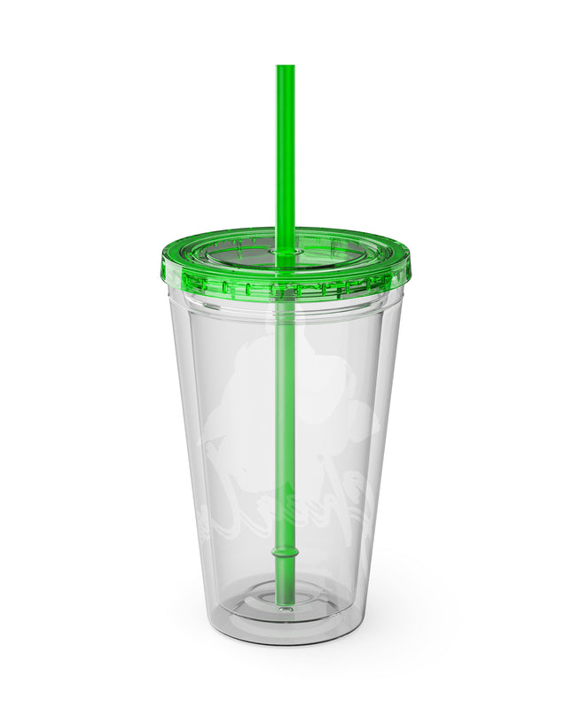 SheaLeeTumbler with Straw- Customizeable
