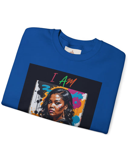 I Am Enough Artwork Crewneck Sweatshirt