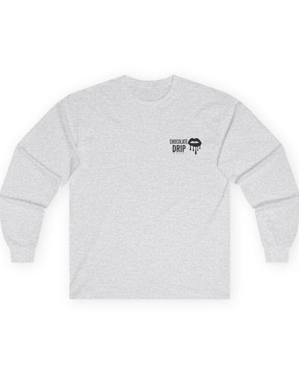'Chocolate Drip' Lip Long Sleeve Tee