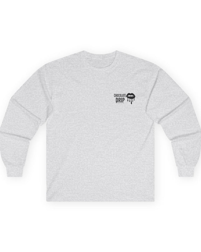 'Chocolate Drip' Lip Long Sleeve Tee