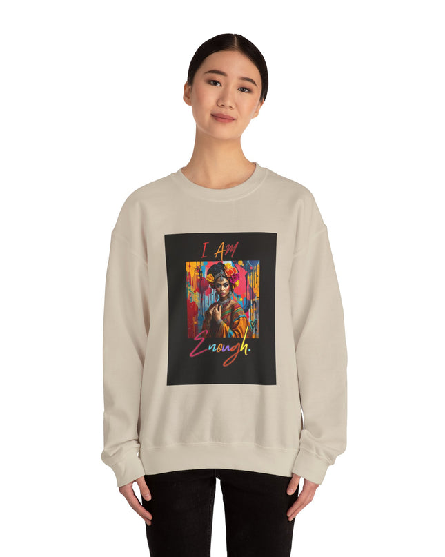 'Española con traje tradicional' -  i am enough Crewneck Sweatshirt