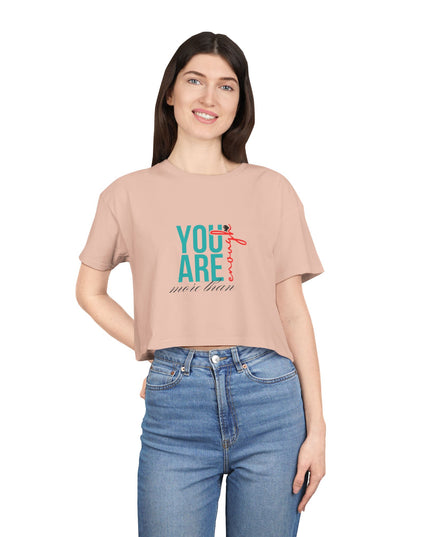 You are Enough- Crop Tee