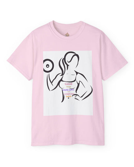 'Good Things/Comfort Zones Unisex Ultra Cotton Graphic Tee