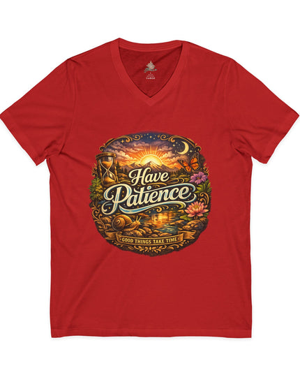 Have Patience V-Neck Tee