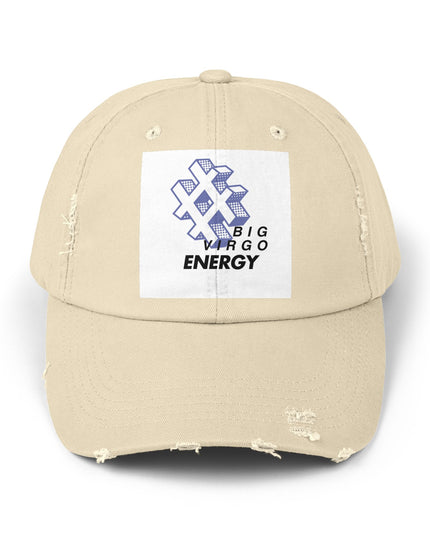 Big Virgo Energy Distressed Cap