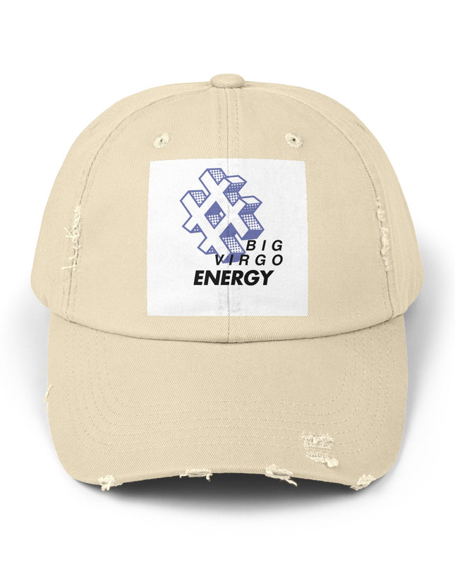 Big Virgo Energy Distressed Cap