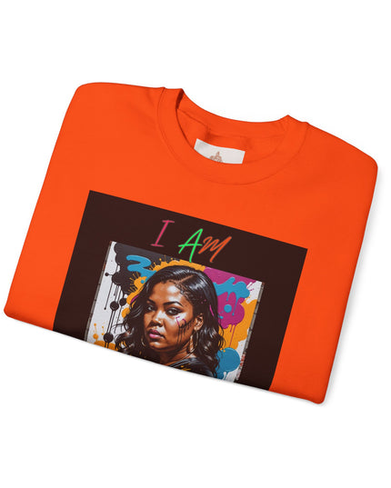 I Am Enough Artwork Crewneck Sweatshirt