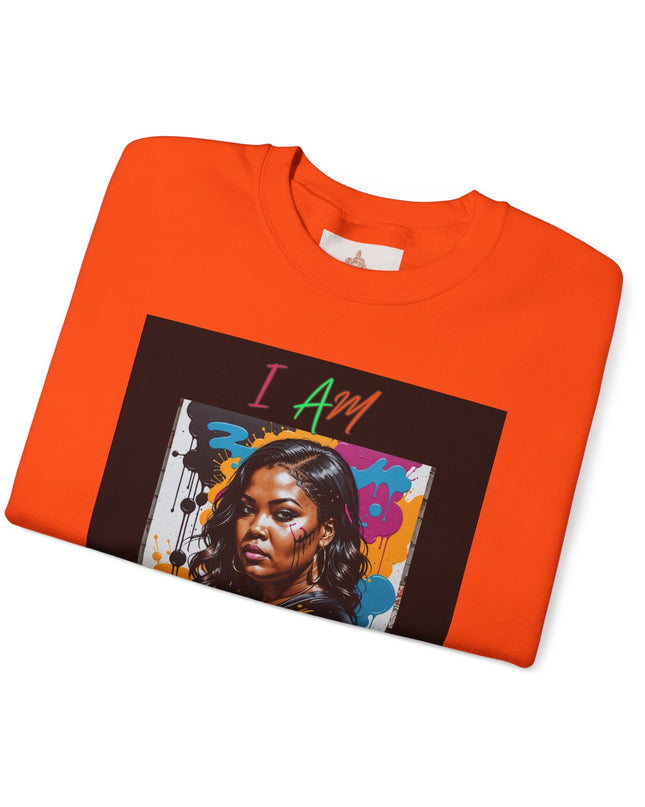 I Am Enough Artwork Crewneck Sweatshirt