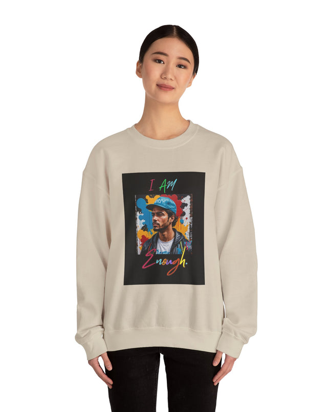 Mi Amor - 'i am enough' Crewneck Sweatshirt