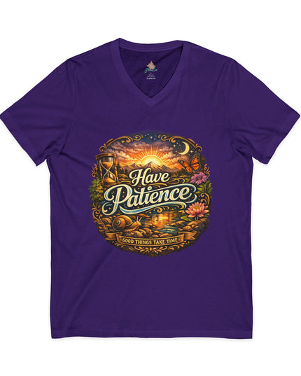 Have Patience V-Neck Tee