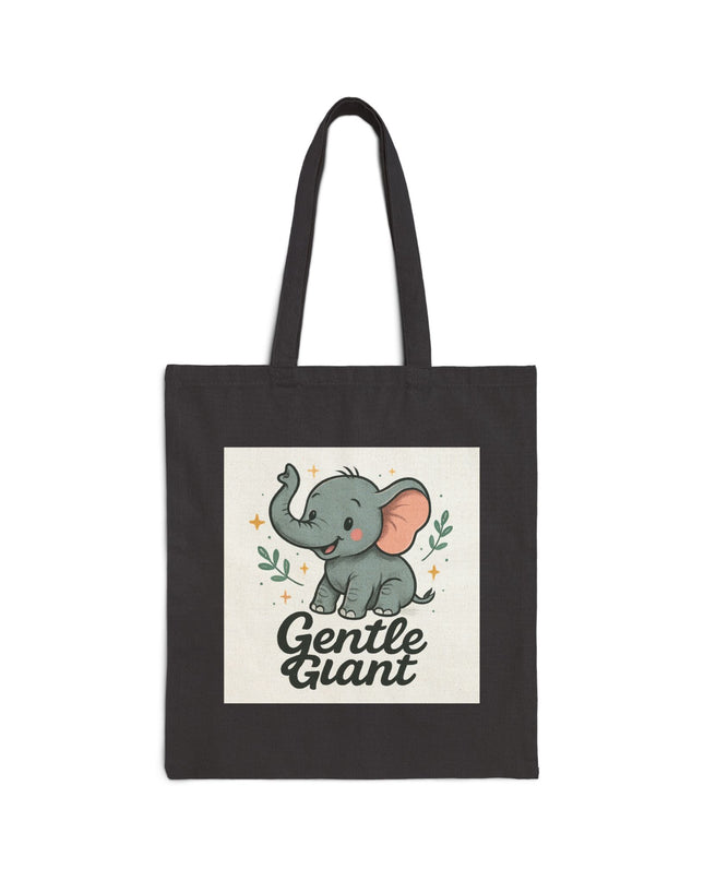 Gentle Giant Elephant Cotton Tote Bag