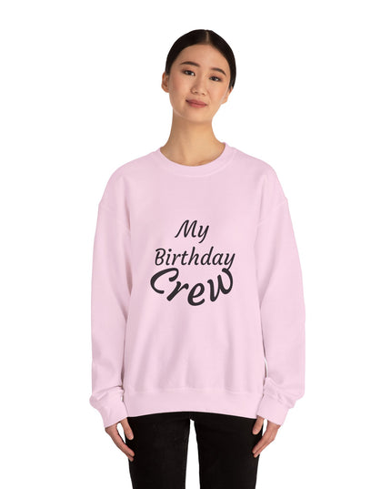 Birthday Crew Sweatshirt