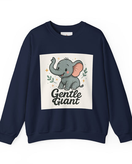 Gentle Giant Elephant Unisex Crewneck Sweatshirt