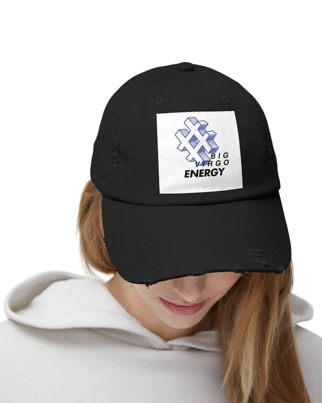 Big Virgo Energy Distressed Cap