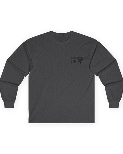 'Chocolate Drip' Lip Long Sleeve Tee