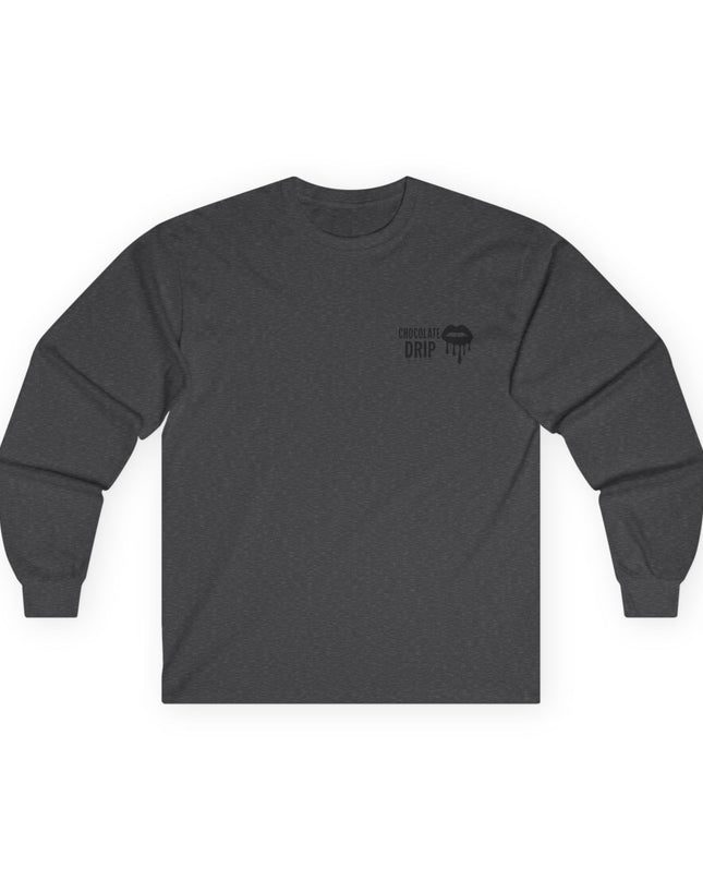 'Chocolate Drip' Lip Long Sleeve Tee